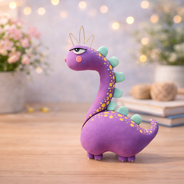 Mochi Dino – Handmade Mini Desk Companion